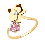 81010481 Кольцо из золота (Au 585)