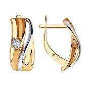 028327 Серьги из золота (Au 585)