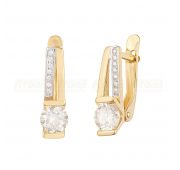 20556. Серьги из золота (Au 585)