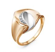 1100277 Кольцо из золота бренд Delta (Au 585)