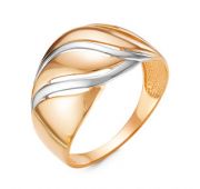 211260 Кольцо из золота без вставок бренд Delta (Au 585)