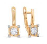 т142029815 Серьги из золота бренд Karatov (Au 585)