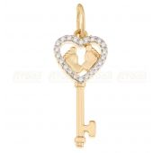 50018 Подвеска из золота ключ (Au 585)