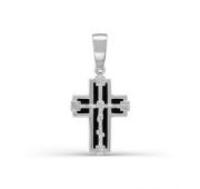 с080144 подвеска-крест (Серебро)