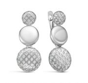 с129064 Серьги бренд Delta (Серебро)