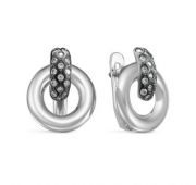 с128969 Серьги бренд Delta (Серебро)