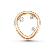 подвеска с бриллиантами бренд Delta