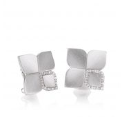 Серьги с фианитами