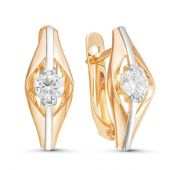 Серьги из золота бренд Delta