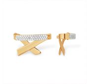 серьги из золота с фианитами