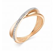 Кольцо с бриллиантами бренд Алькор