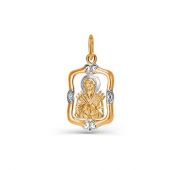 подвеска золотая икона «Семистрельная» бренд Delta