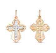 крест из золота бренд Delta