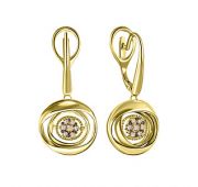 серьги с бриллиантами