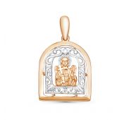 подвеска икона с бриллиантами бренд Delta