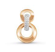 подвеска с бриллиантами бренд Delta