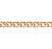 цепь из золота двойной ромб