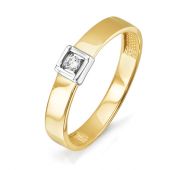 кольцо помолвочное с бриллиантом