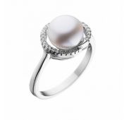 кольцо с жемчугом