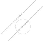 цепь из белого золота якорь