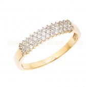 кольцо дорожка из золота