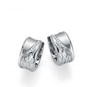 Серьги с фианитами