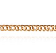 цепь из золота двойной ромб