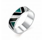 Кольцо из серебра бренд Алькор