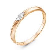 кольцо помолвочное с бриллиантом