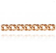 цепь из золота двойной ромб