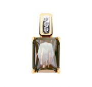 731870 Подвеска с султанитом (Au 585)