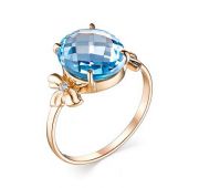 кольцо из золота с топазом