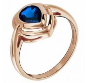 КЛ-24/1-713лон т Кольцо с лондон топазом (Au 585)