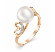 31051А1 Кольцо с жемчугом бренд De Fleur (Au 585)
