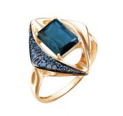 кольцо с лондон топазом