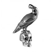 3-187-7989 Подвеска с фианитом череп бренд Kabarovsky (Серебро)