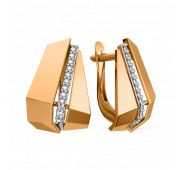 01-216601 Серьги из золота бренд Sanis (Au 585)