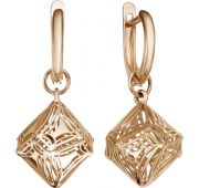 Сд3677 Серьги из золота (Au 585)