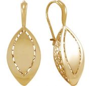 Сд3362 Серьги из золота (Au 585)