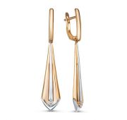 1201009 Серьги из золота бренд Delta (Au 585)