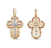 080633 крест из золота бренд Delta (Au 585)