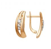 011912-1102 Серьги из золота (Au 585)