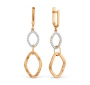 т147029607 Серьги из золота бренд Karatov (Au 585)