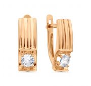 т102029704 Серьги из золота бренд Karatov (Au 585)
