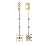 0202.2523.01 Серьги бренд Natasha Libelle (Au 585)