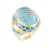 0102.2768.02 Кольцо бренд Natasha Libellle (Au 585)