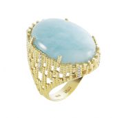 0102.2539.23 Кольцо бренд Natasha Libelle (Au 585)