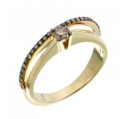 кольцо с бриллиантом