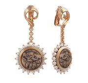 ТП1-2692-2 Серьги (Au 585)