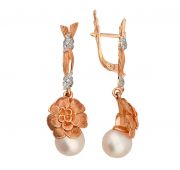 серьги с жемчугом